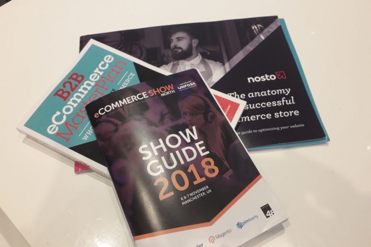 Brochures from Ecommerce Show North